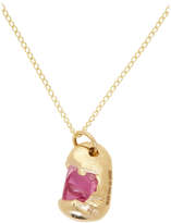 Thumbnail for your product : Bleue Burnham Gold and Pink The Rose Pendant Necklace