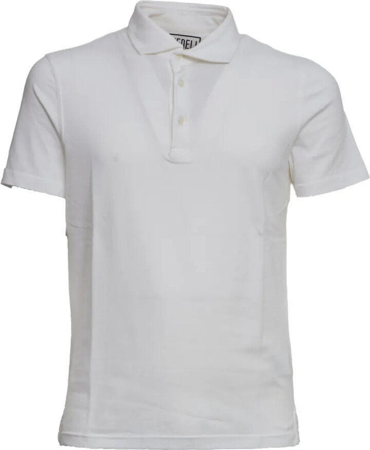 Fedeli Mother-Of-Pearl Button Polo Shirt
