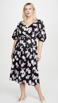 Thumbnail for your product : Rebecca Taylor Long Sleeve Ikat Tie Dress