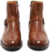 Thumbnail for your product : Belstaff Trialmaster Buckled Leather Boots - Mens - Brown