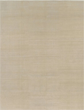 Rug & Kilim’S Oversized Contemporary Textural Solid Rug In Beige Tones