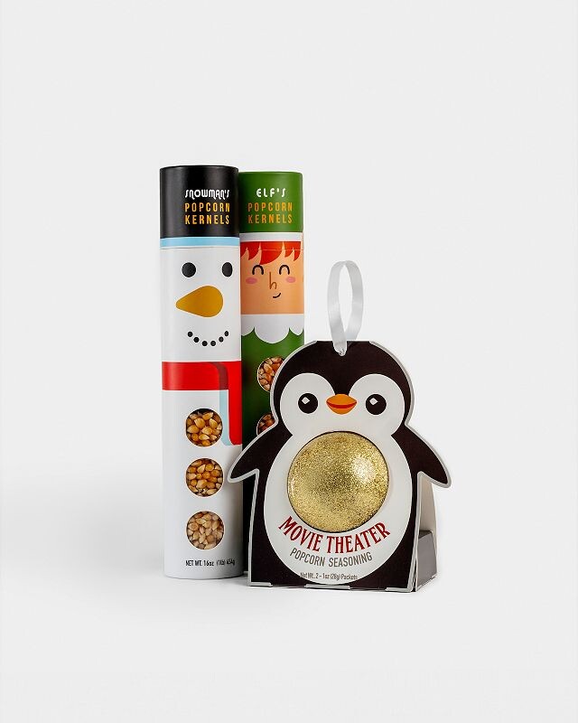 Wabash Valley Farms Poppin Through the Snow Popcorn Kernel Set of 2