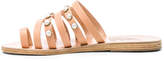 Thumbnail for your product : Ancient Greek Sandals Leather Niki Pearls Sandals