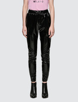 Thumbnail for your product : MSGM Stretch Patent Leather Pants