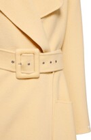 Thumbnail for your product : Sportmax Bimba belted double wool long coat