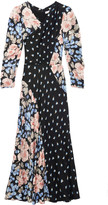 Thumbnail for your product : Rebecca Taylor Print Mix Dress