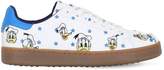 Thumbnail for your product : Donald Duck Embroidered Leather Sneakers