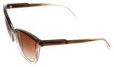 Thumbnail for your product : Stella McCartney Bicolor Cat-Eye Sunglasses