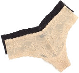 Thumbnail for your product : Cosabella Trenta Low-Rise Lace Thong
