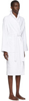 Thumbnail for your product : Palm Angels White Logo Bath Robe