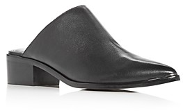 marc fisher white mules