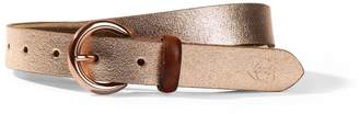 Levi's Thin Golden Leather Belt