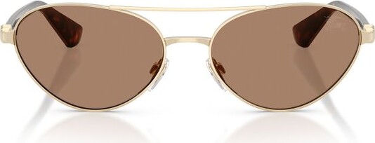 Burberry Eyewear Aviator Frame Sunglasses