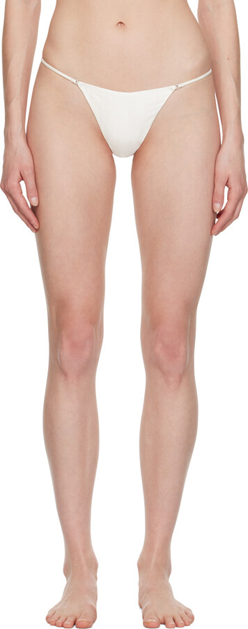 Calvin Klein Women's Sleek String Bikini Panty