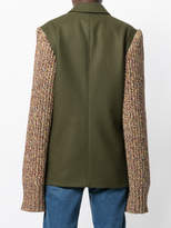 Thumbnail for your product : Mira Mikati knit sleeve blazer
