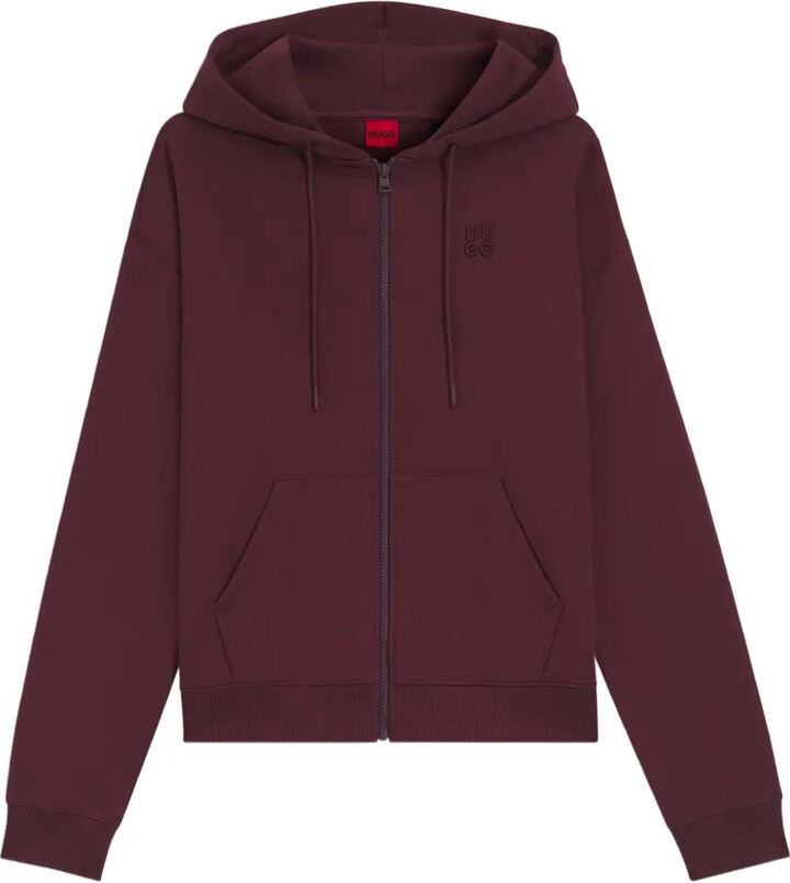 HUGO BOSS Logo Zip Hoodie