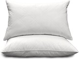 Thumbnail for your product : Royal Majesty 2-pk. 233-Thread Count Goose Feather & Down Quilted Egyptian Cotton Jumbo Pillows