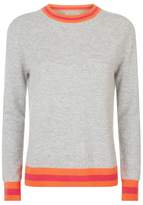 Thumbnail for your product : Chinti and Parker Stripe Trim Sweater