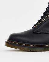 Thumbnail for your product : Dr. Martens faux leather 1460 8-eye boots in black