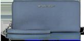 Thumbnail for your product : Michael Kors Jet Set Travel Large Denim Continental Wristlet Leather Wallet