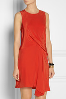 Thumbnail for your product : Elizabeth and James Angelina draped silk dress