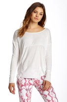 Thumbnail for your product : American Retro Caroline Cropped Long Sleeve Tee