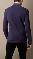 Thumbnail for your product : Burberry Cotton Jersey Double Dyed Polo Shirt