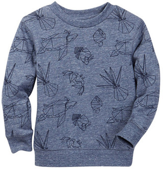 Joe Fresh Long Sleeve Printed Sweatshirt (Toddler & Little Boys)