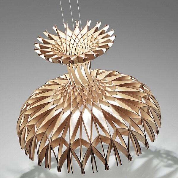 Bover Dome LED Chandelier in White