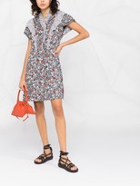 Thumbnail for your product : See by Chloe Floral-Print Ruffle-Trim Dress
