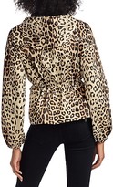 Thumbnail for your product : Generation Love Barron Leopard Windbreaker Jacket