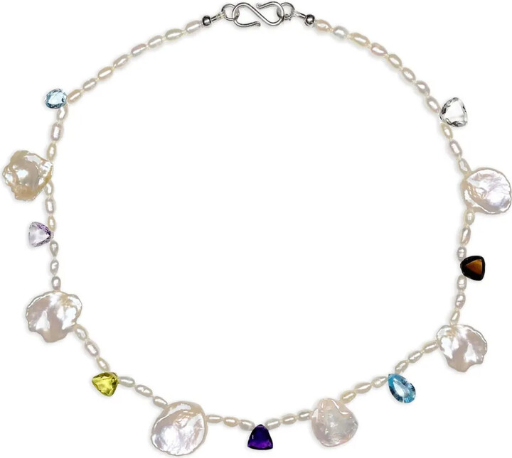 Margaux Studios Cornflake Girl baroque-pearl necklace