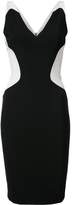 Thumbnail for your product : Thierry Mugler contrast sweetheart neck dress