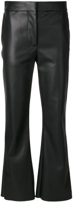 Cédric Charlier flared biker trousers