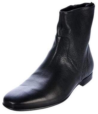 Burberry Bilton Leather Boots