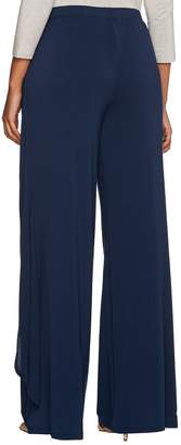 Halston H By H by Petite Fly Away Jersey Wide Leg Pants