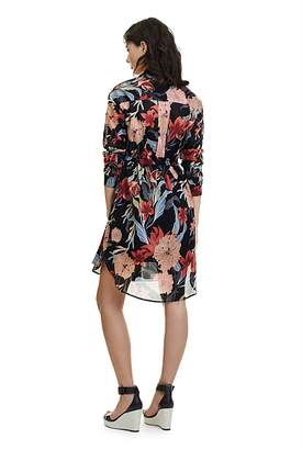 Country Road Floral Shirt Dress