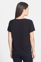 Thumbnail for your product : Halogen Embellished Short Sleeve Top