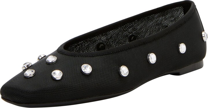Katy Perry Women's The Evie High Rise Crystal Ballet Flat