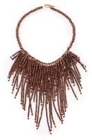 Thumbnail for your product : Brunello Cucinelli Beaded Fringe Necklace