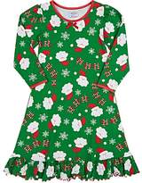 Thumbnail for your product : Sara's Prints HO HO HO" COTTON-BLEND NIGHTGOWN