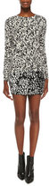 Thumbnail for your product : Haute Hippie Embellished Cheetah Mini Skirt