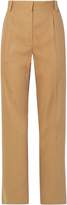 Thumbnail for your product : The Row Thea Pleated Linen And Cotton-blend Straight-leg Pants