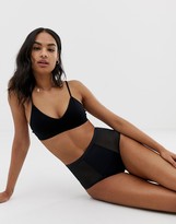 Thumbnail for your product : THINX period proof hi-waist brief in black