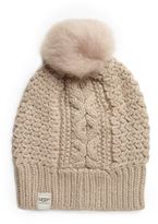 Thumbnail for your product : UGG Nyla Shearling Pom-Pom Beanie