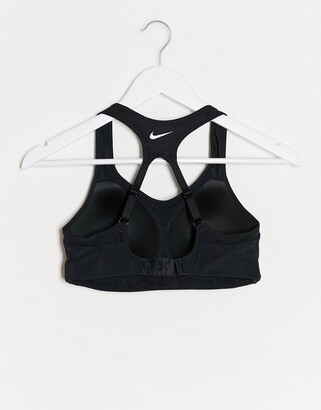 Nike Training Alpha high support sports bra in black - ShopStyle