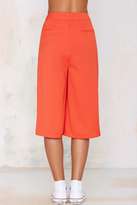 Thumbnail for your product : Nasty Gal Factory Cool Lots Culottes - Red