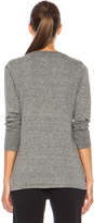 Thumbnail for your product : Current/Elliott Slim Henley Tee in Heather Grey