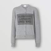 Thumbnail for your product : Burberry Logo Detail Cashmere Cardigan