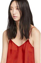 Thumbnail for your product : Tibi Red Twill Mendini Camisole